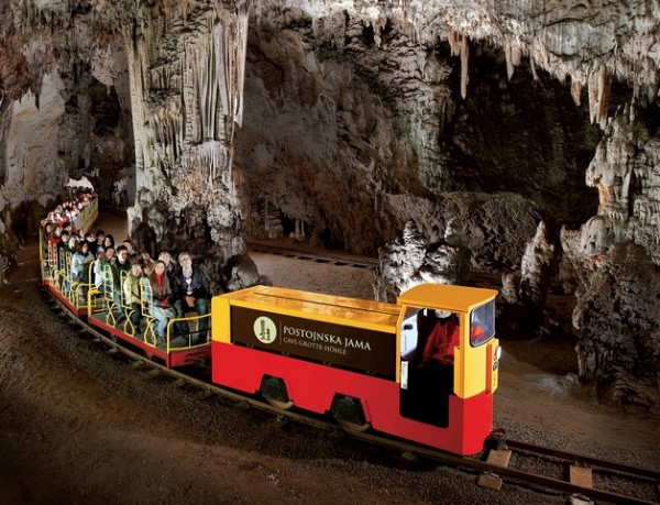 Postojna Cave, the most popular attraction in Slovenia